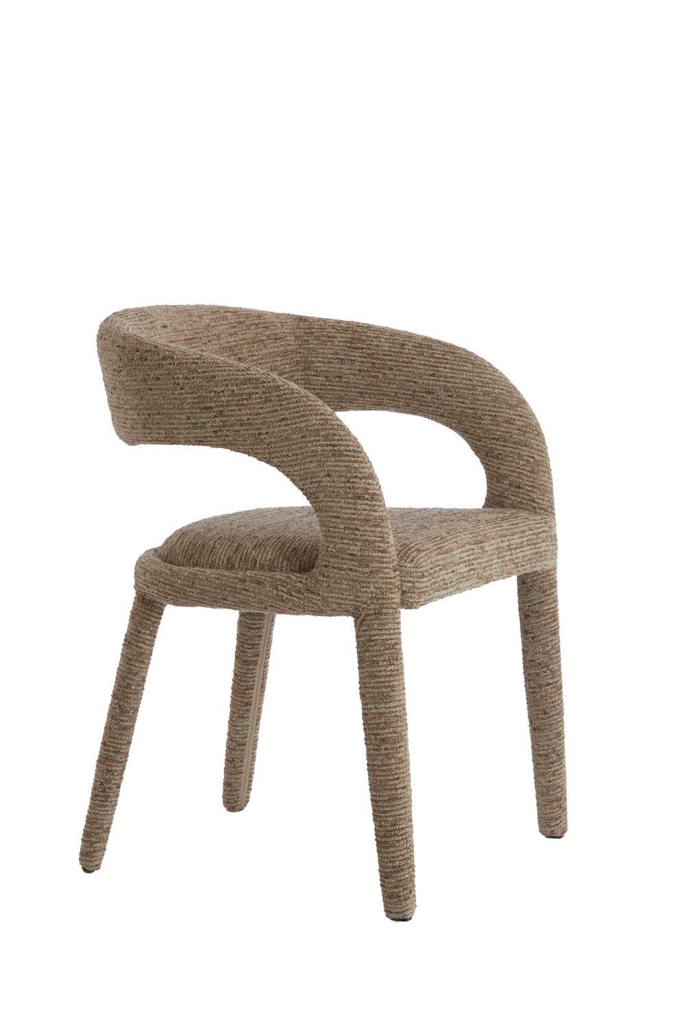 Light & Living - Eetkamerstoel KYRAN - 58x57x78 cm - Bruin - Set van 2