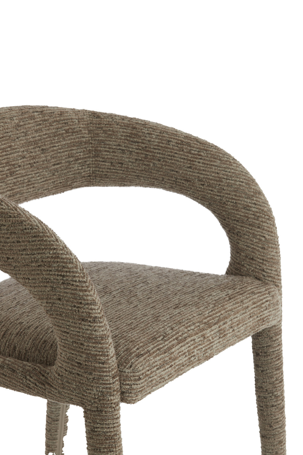 Light & Living - Eetkamerstoel KYRAN - 58x57x78 cm - Bruin - Set van 2