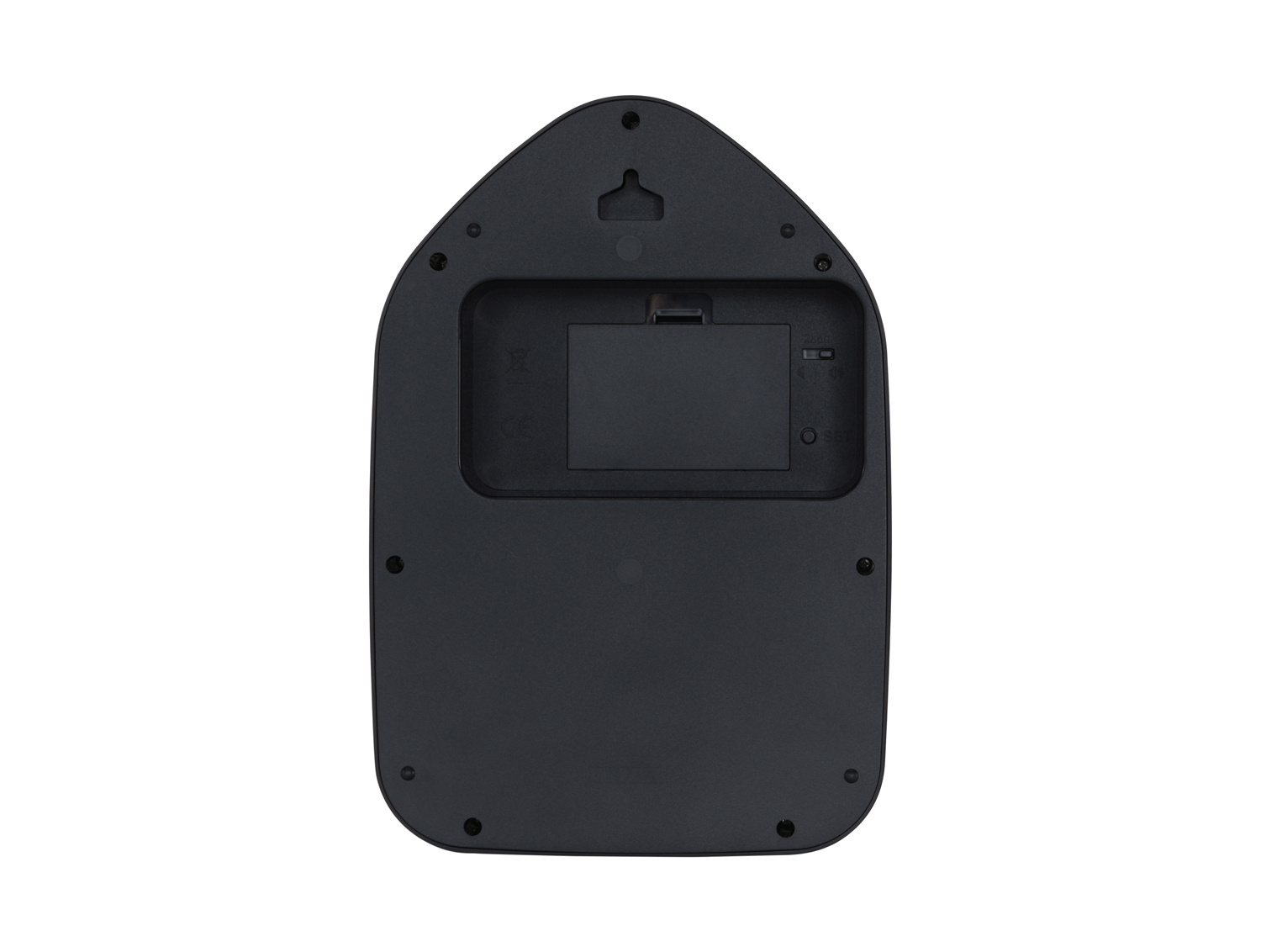 Karlsson - Wandklok Modern Kitty - Zwart- Ø29,1cm