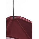 Light & Living - Hanglamp TIFFANY - Ø50x28 cm - Rood