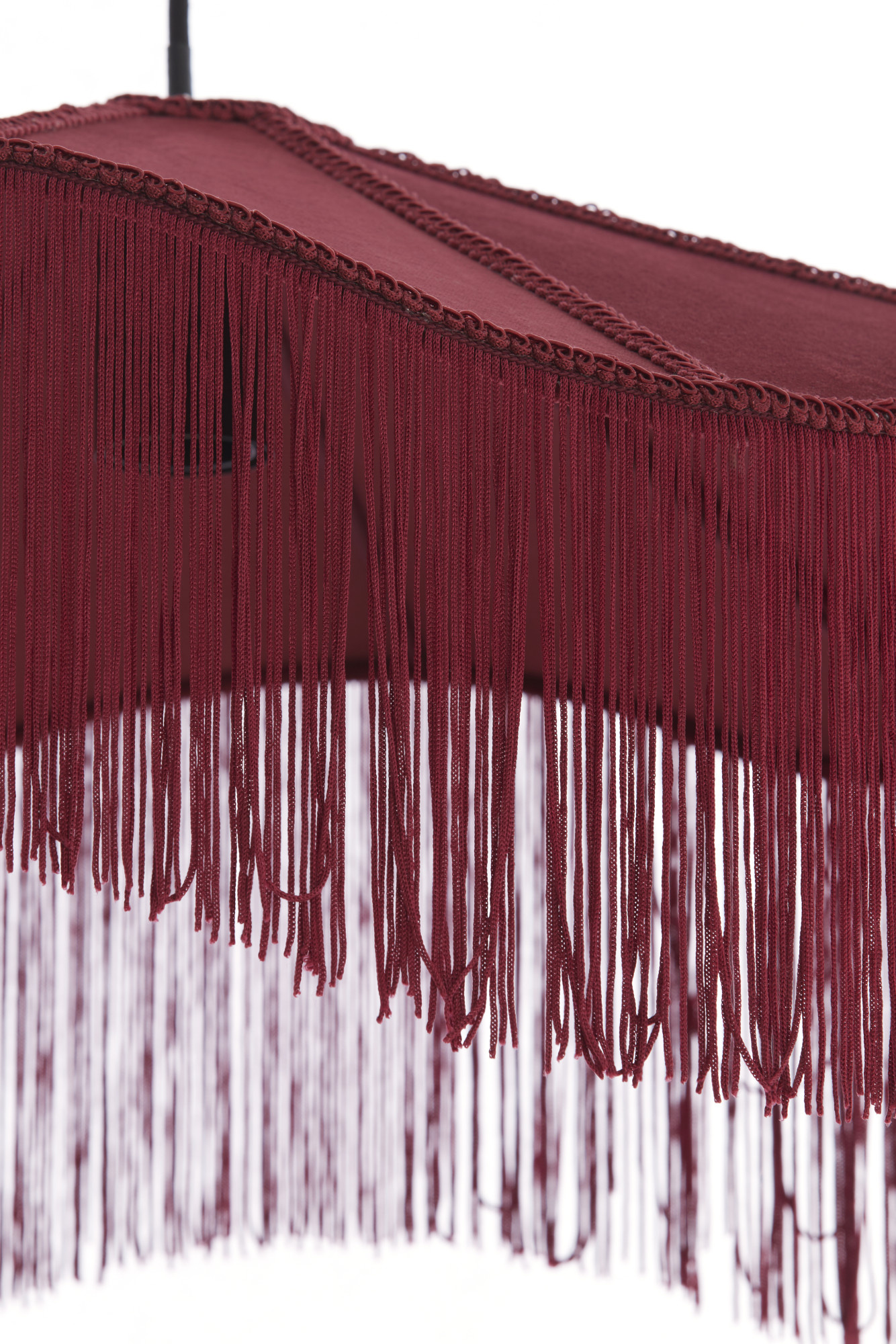 Light & Living - Hanglamp TIFFANY - Ø50x28 cm - Rood