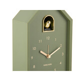 Karlsson - Wekker Modern Cuckoo Oro - Luxury green