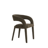 Light & Living - Eetkamerstoel KYRAN - 58x57x78 cm - Bruin - Set van 2