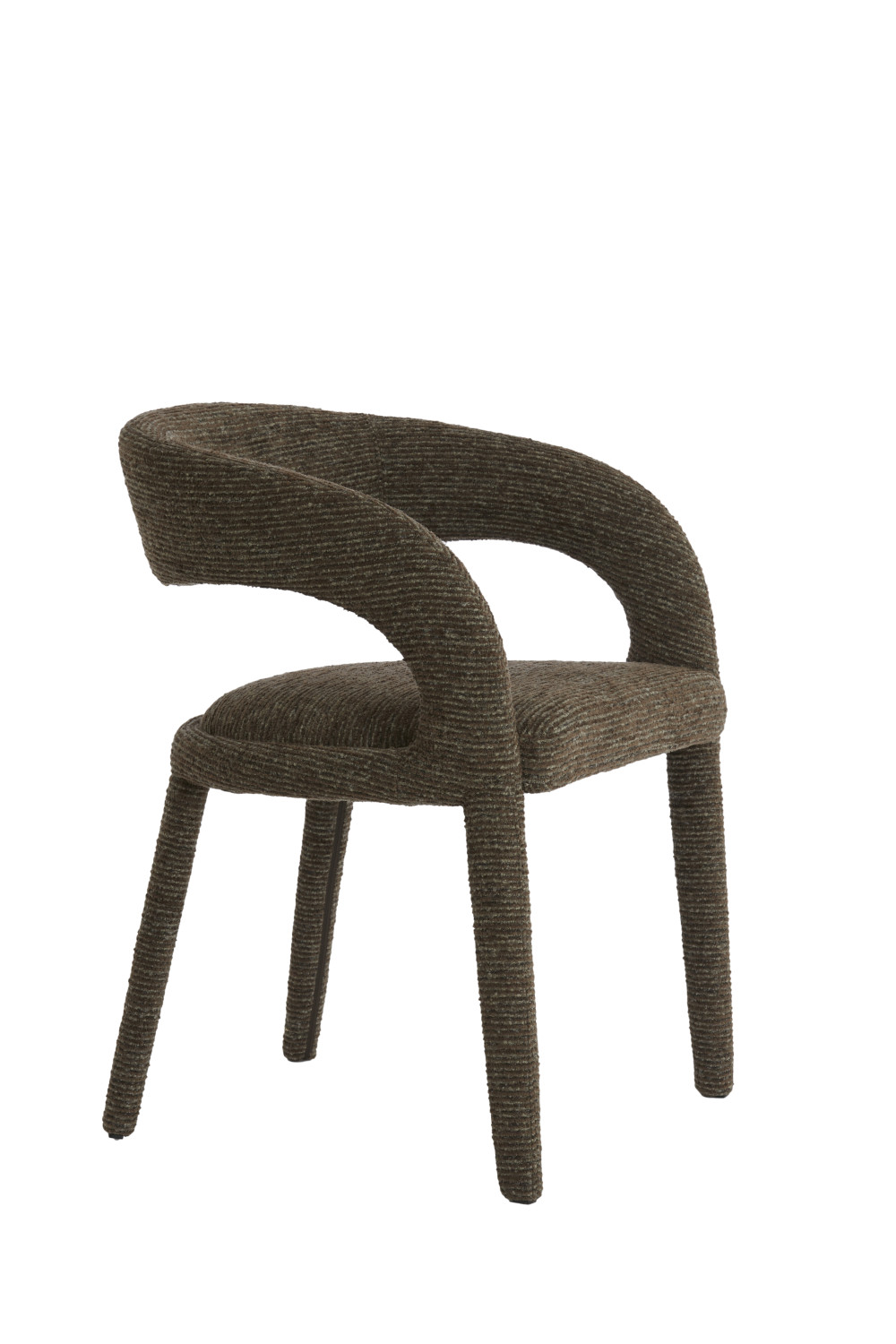 Light & Living - Eetkamerstoel KYRAN - 58x57x78 cm - Bruin - Set van 2