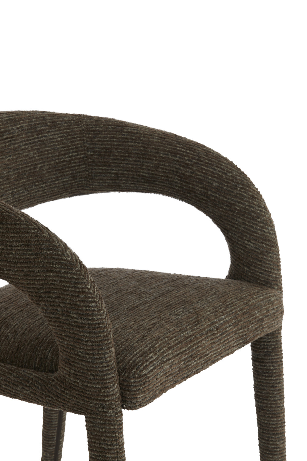 Light & Living - Eetkamerstoel KYRAN - 58x57x78 cm - Bruin - Set van 2