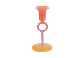 Present Time - Kandelaar Anillo Vivo Small - Bright red