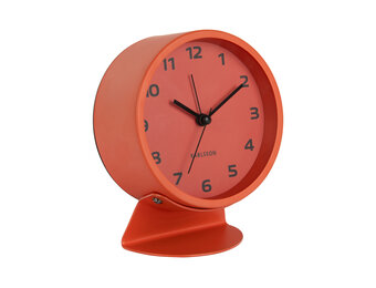 Karlsson - Wekker Cool Retro - Helderoranje