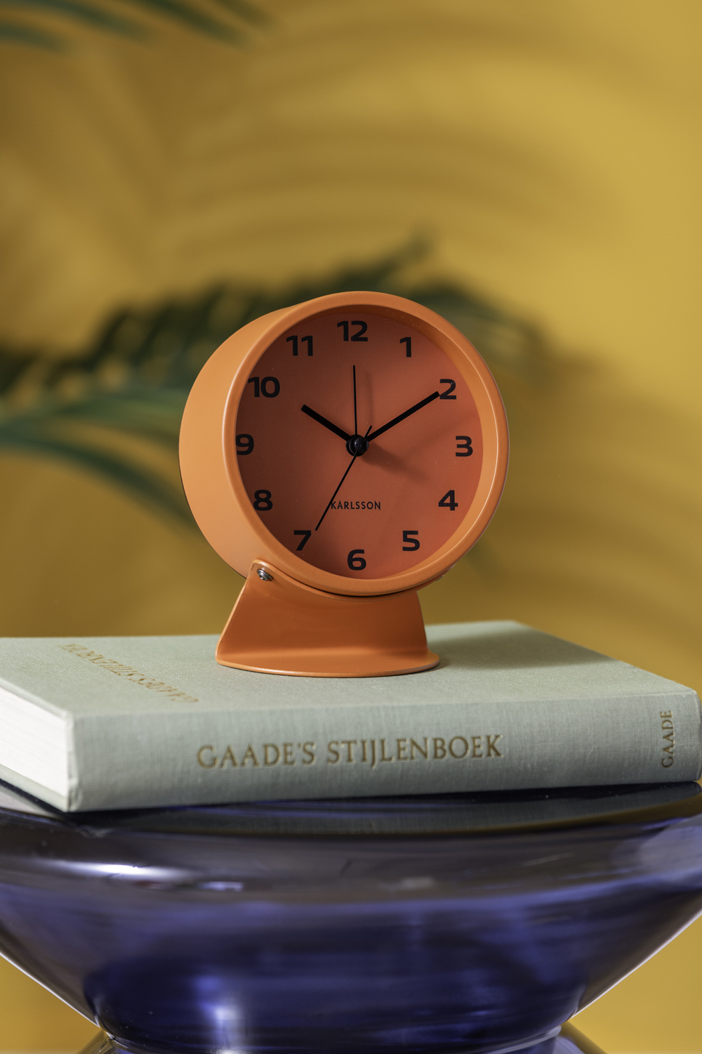 Karlsson - Wekker Cool Retro - Helderoranje