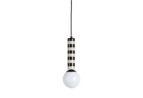 Leitmotiv - Hanglamp Rayado - Black & warm grey