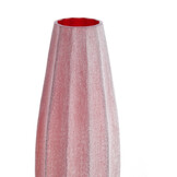 Light & Living - Vaas BRADLEY - Ø17.5x44.5 cm - Rood