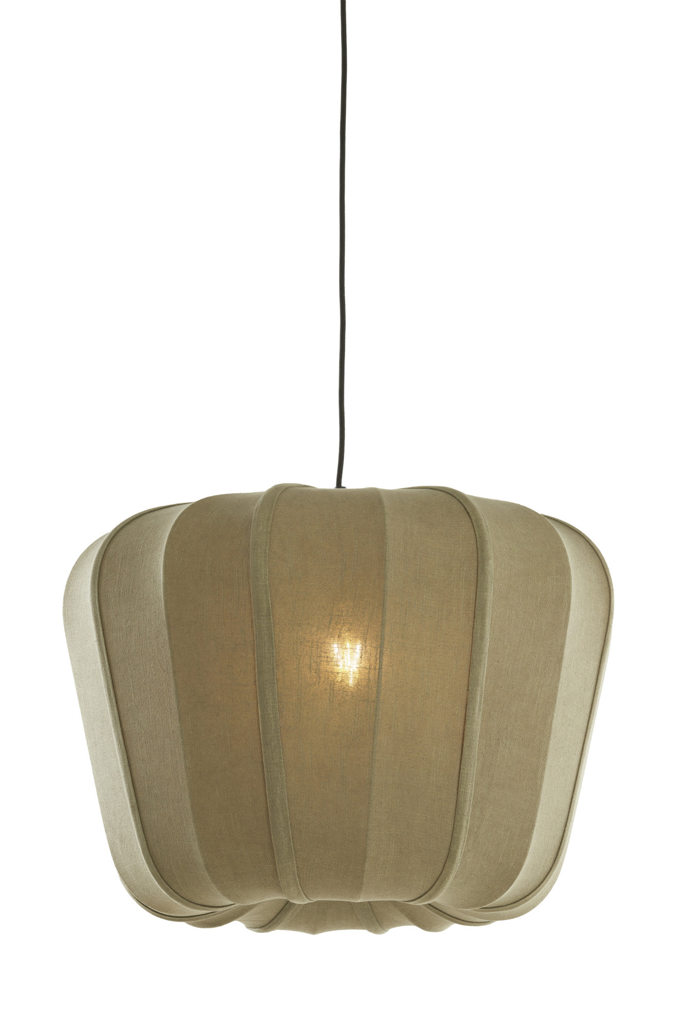 Light & Living - Hanglamp ZUBEDO - Ø60x45 cm - Groen