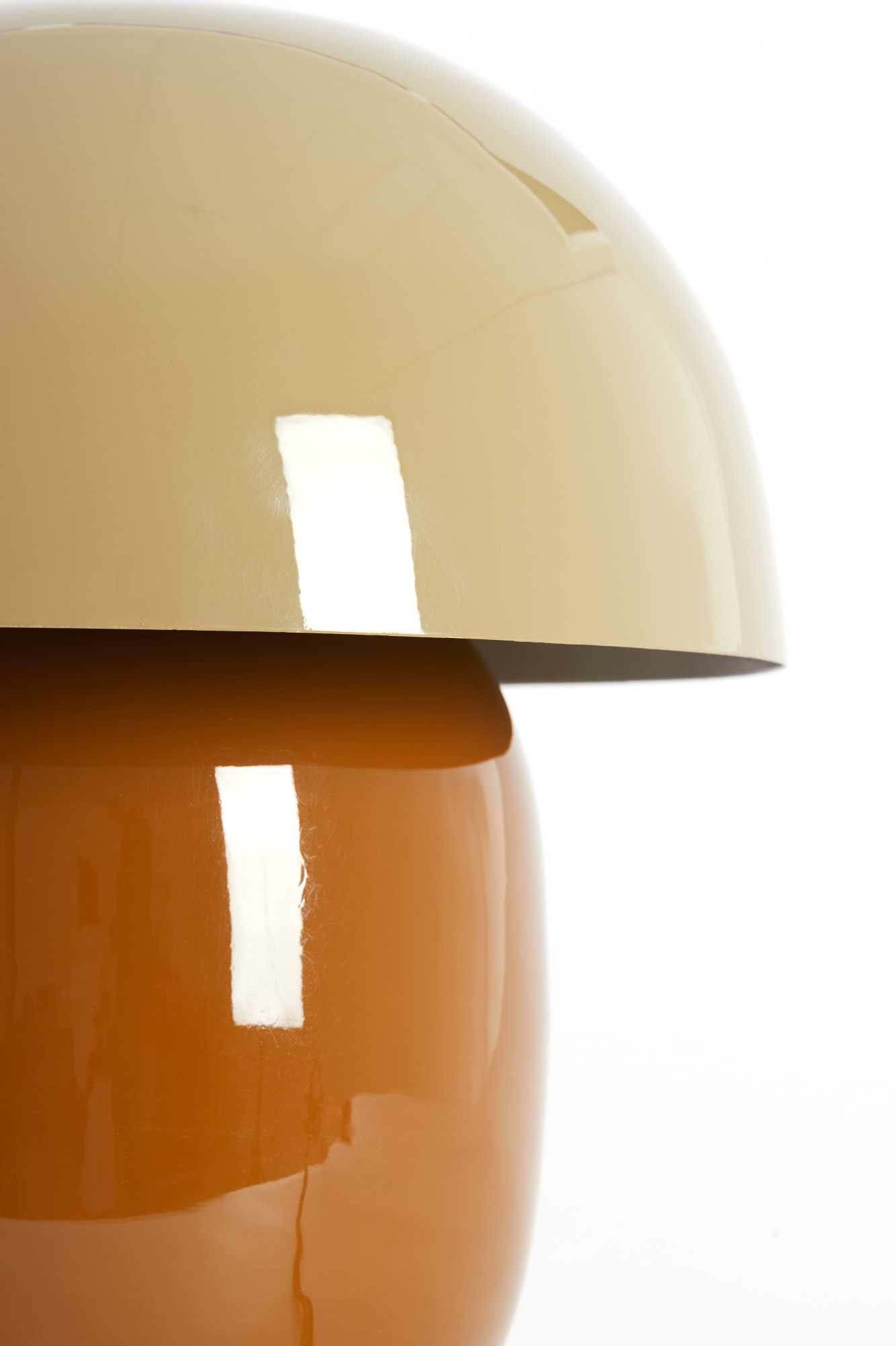 Light & Living - Tafellamp MIMOSA - Ø30x34 cm - Bruin