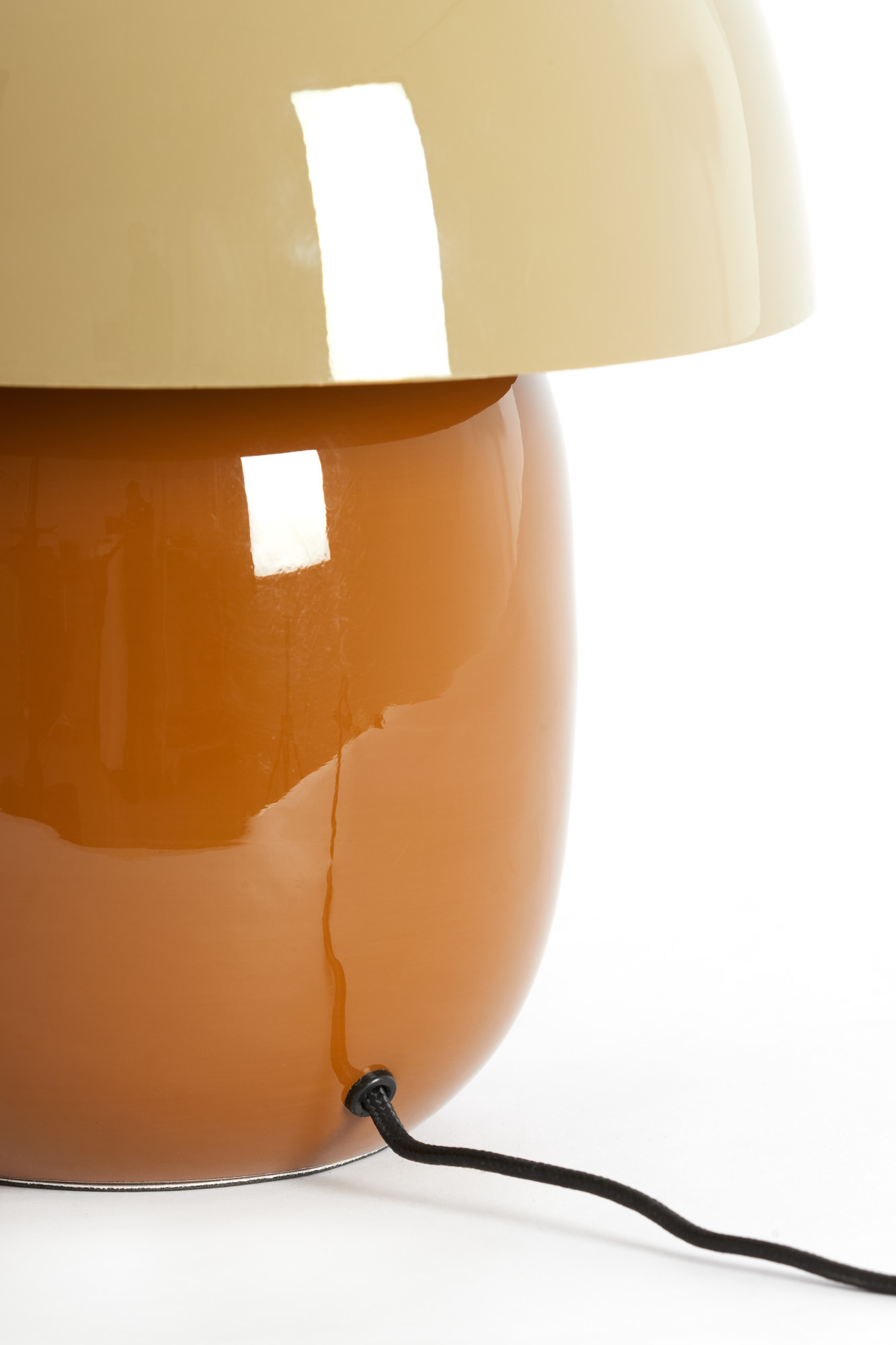 Light & Living - Tafellamp MIMOSA - Ø30x34 cm - Bruin