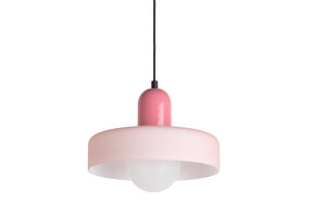 Leitmotiv - Hanglamp Opaco Grato - Rose tan & soft pink