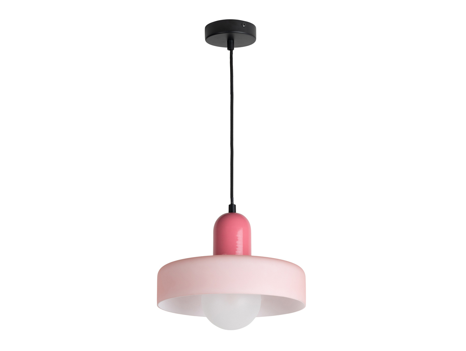 Leitmotiv - Hanglamp Opaco Grato - Rose tan & soft pink