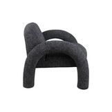 Leitmotiv - Fauteuil Brazo Melange - Zwart