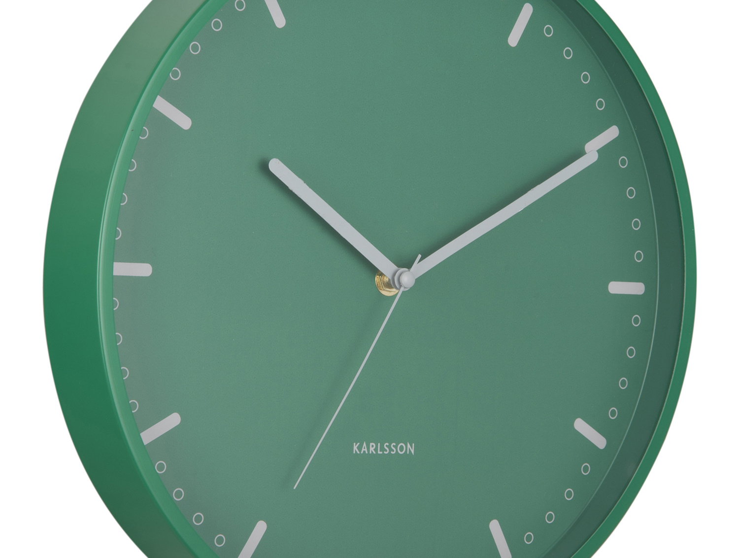 Karlsson - Wandklok Cool Retro - Retro green- Ø30cm