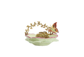 Light & Living - Schaal BUTTERFLY - 26.5x20x14 cm - Groen