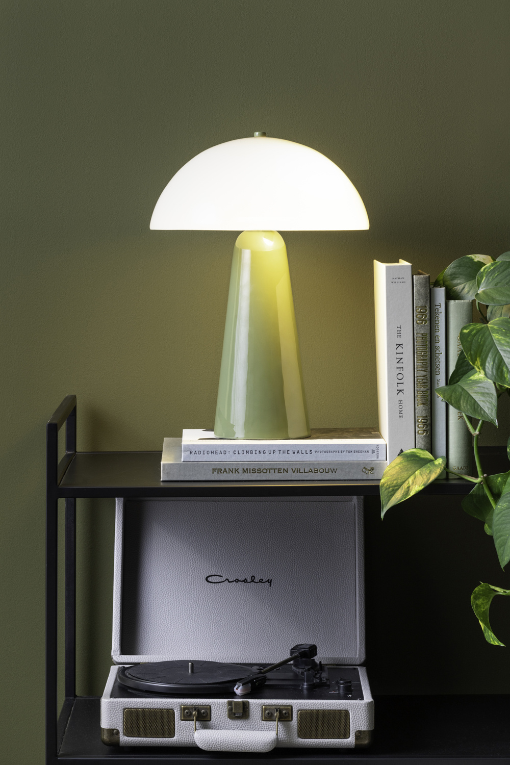 Leitmotiv - Tafellamp Vidrio Centro - Jungle groen