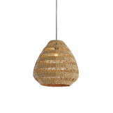 Light & Living - Hanglamp SOLUNA - Ø47x46 cm - Bruin