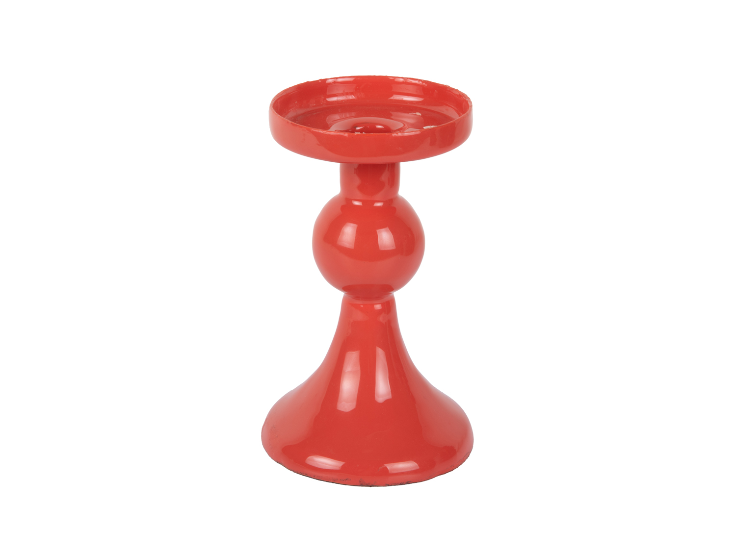 Present Time - Kandelaar Funky Small - Bright red