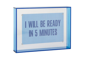 Present Time - Photo Frame Gayo Medium Acrylic - Donkerblauw