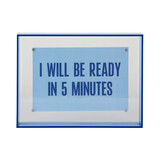 Present Time - Photo Frame Gayo Medium Acrylic - Donkerblauw