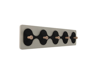 Present Time - Coatrack Rizar Medium - Zwart & Wit