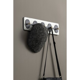 Present Time - Coatrack Rizar Medium - Zwart & Wit
