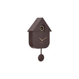 Karlsson - Wandklok Modern Cuckoo Oro - Earth brown
