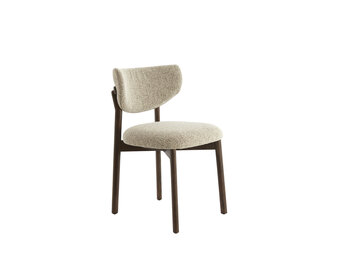 Light & Living - Eetkamerstoel TROSA - 54.5x51x80.5 cm - Bruin - Set van 2