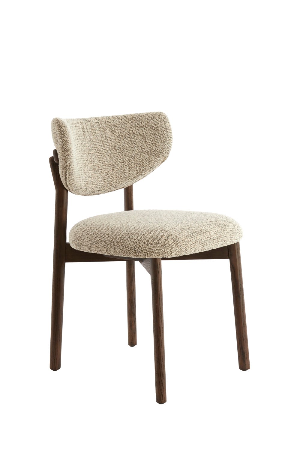 Light & Living - Eetkamerstoel TROSA - 54.5x51x80.5 cm - Bruin - Set van 2