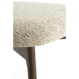 Light & Living - Eetkamerstoel TROSA - 54.5x51x80.5 cm - Bruin - Set van 2