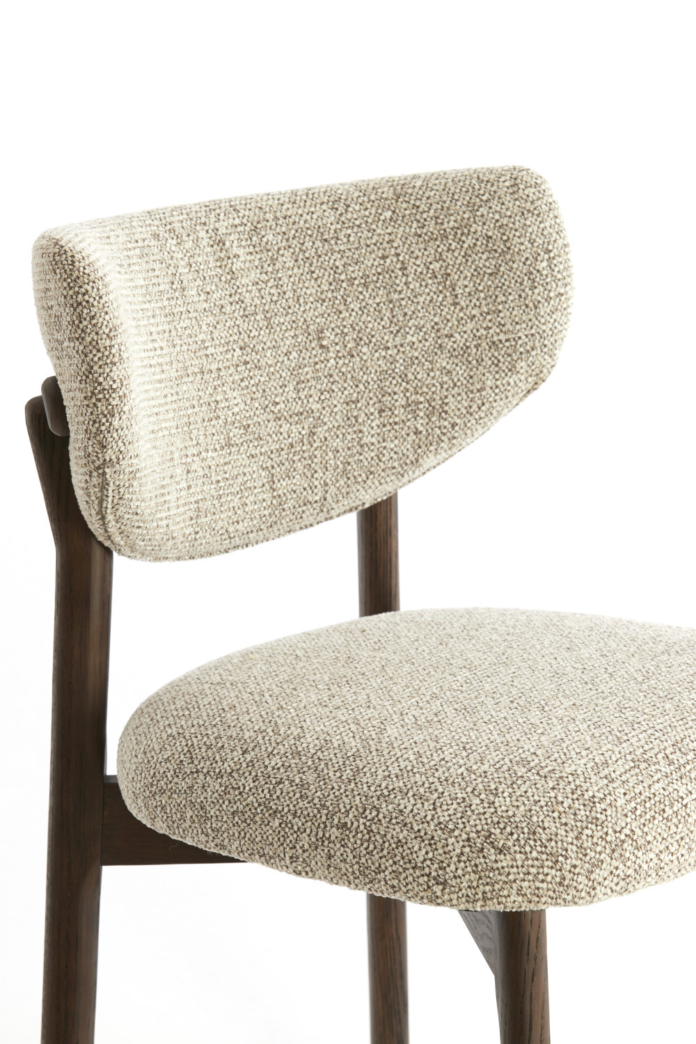 Light & Living - Eetkamerstoel TROSA - 54.5x51x80.5 cm - Bruin - Set van 2