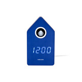 Karlsson - Wekker Cuckoo LED - Cobalt blue