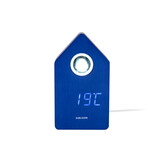 Karlsson - Wekker Cuckoo LED - Cobalt blue