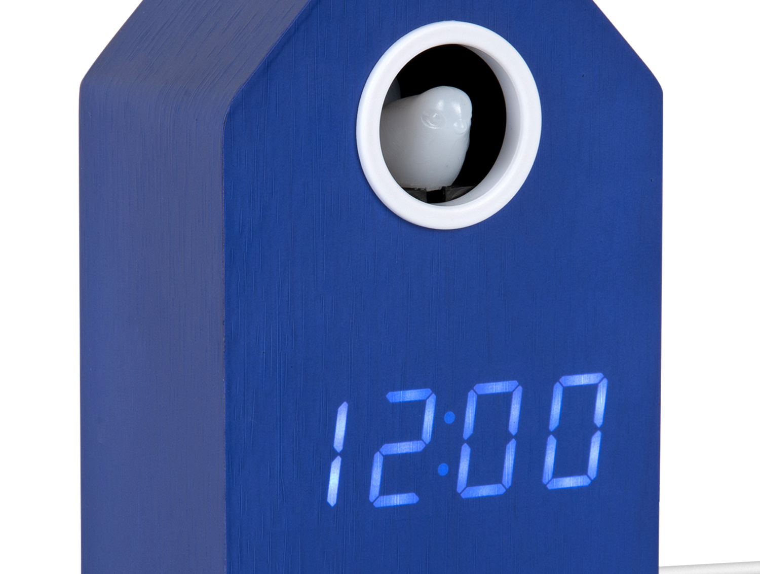 Karlsson - Wekker Cuckoo LED - Cobalt blue
