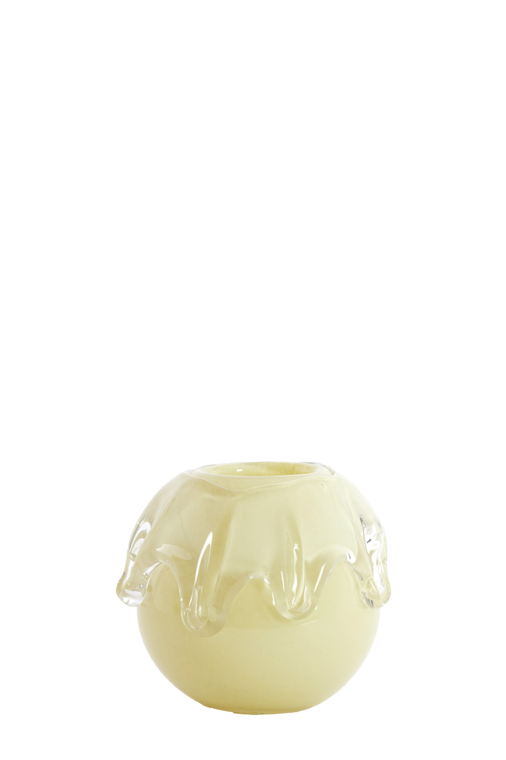 Light & Living - Vaas LYSIRA - Ø17x14.5 cm - Geel