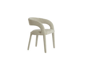 Light & Living - Eetkamerstoel KYRAN - 58x57x78 cm - Bruin - Set van 2