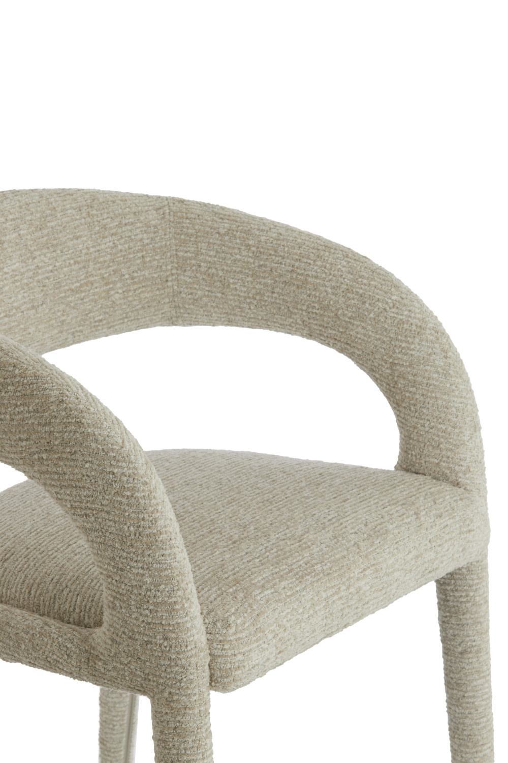 Light & Living - Eetkamerstoel KYRAN - 58x57x78 cm - Bruin - Set van 2