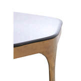 Light & Living - Salontafel AVI - 77x70x42 cm - Grijs - Set van 2