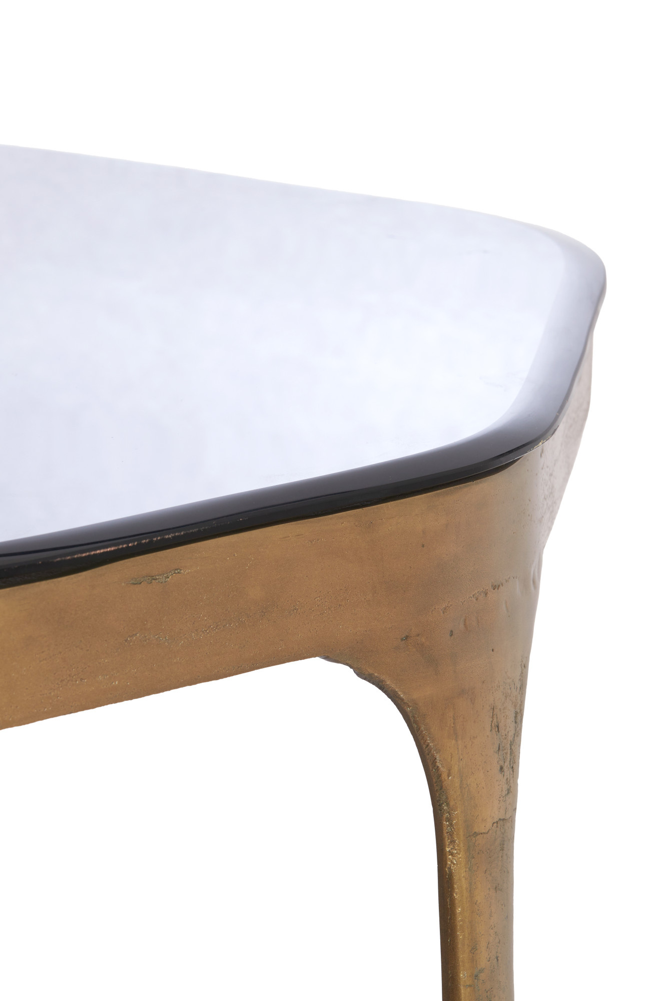 Light & Living - Salontafel AVI - 77x70x42 cm - Grijs - Set van 2