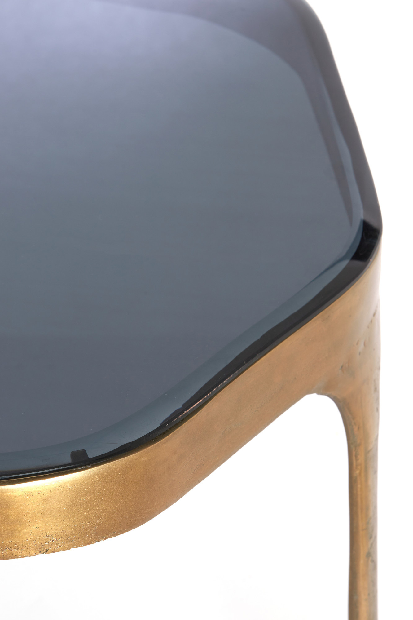 Light & Living - Salontafel AVI - 77x70x42 cm - Grijs - Set van 2
