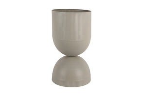 Present Time - Bloempot Tonar Large - Warmgrijs