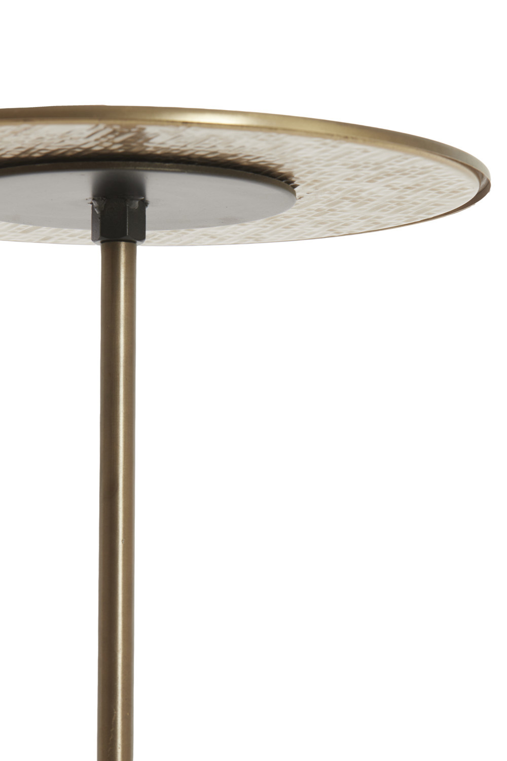 Light & Living - Bijzettafel LIA - Ø38x54 cm - Bruin - Set van 2