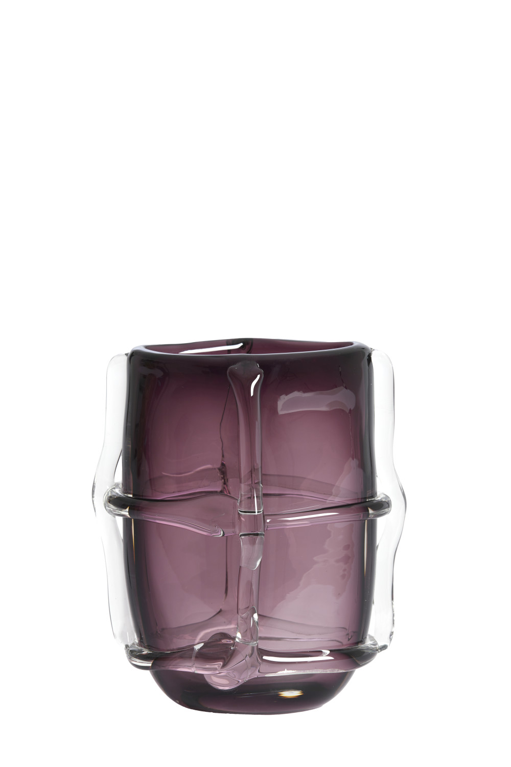 Light & Living - Vaas ASHORO - 19x14x22 cm - Paars