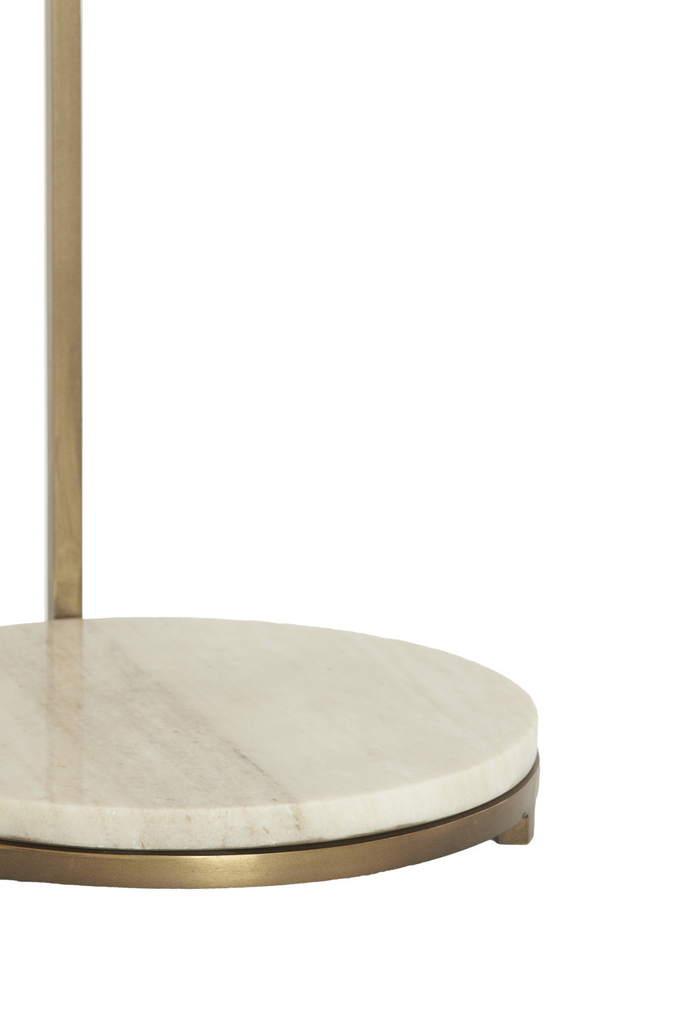 Light & Living - Bijzettafel LEDA - Ø26x76 cm - Bruin