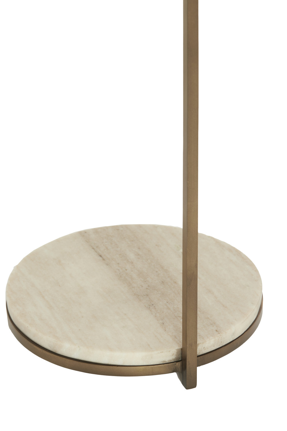 Light & Living - Bijzettafel LEDA - Ø26x76 cm - Bruin