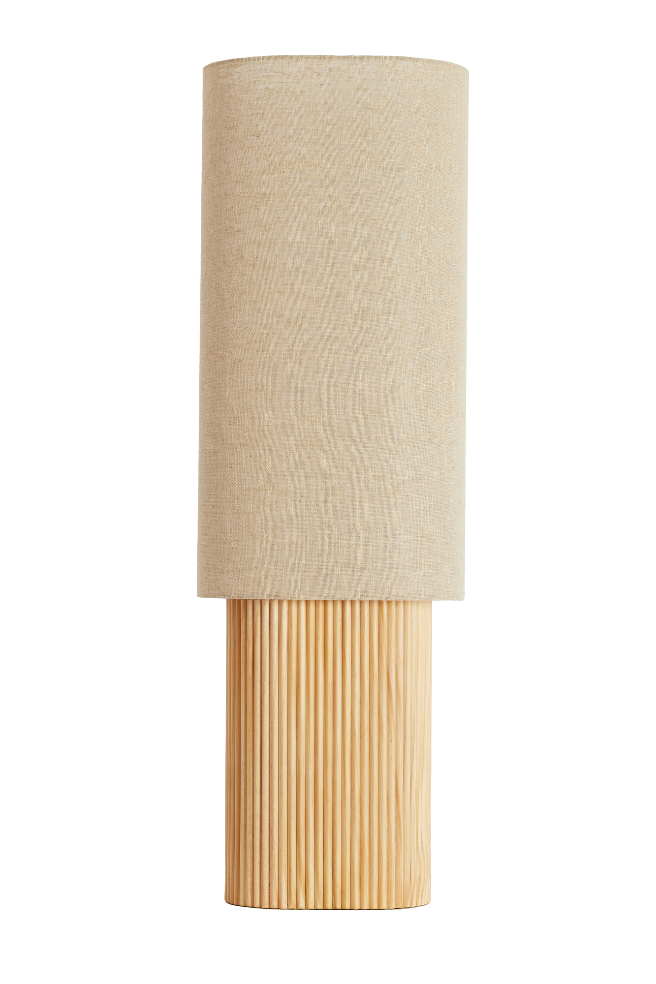 Light & Living - Tafellamp LASLO - 30x20x94 cm - Bruin