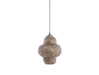 Light & Living - Hanglamp RYOTA - Ø30.5x41 cm - Bruin